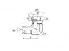 2P9 90°SAE 外螺紋 /SAE 內(nèi)螺紋