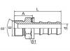 12611A-PO 英管外螺紋 60°內(nèi)錐面