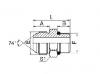 1JO  JIC MALE 74° CONE / SAE O-RINGBOSS L-SERIES ISO 11926-3